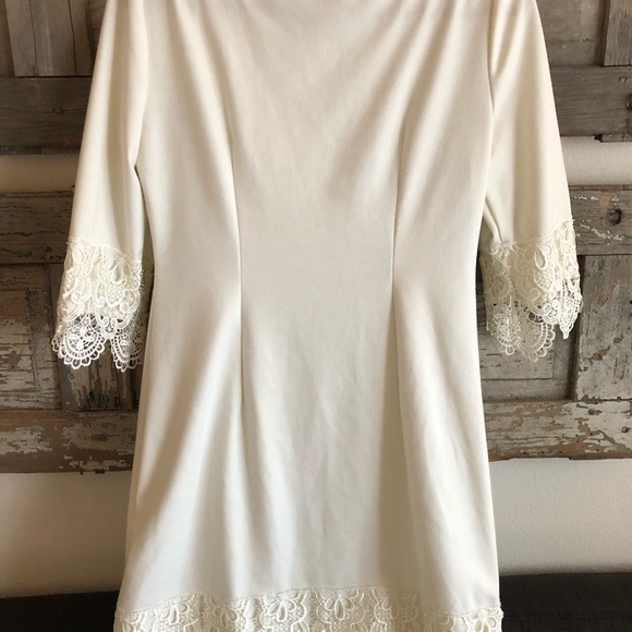 Classic Cream Dress - Picture 5 of 5